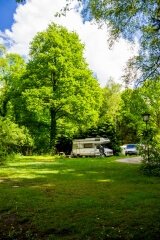 Wohnmobil bei Camping Lelefeld