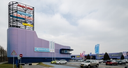 Der Retail Park in der Nähe von Roermond
